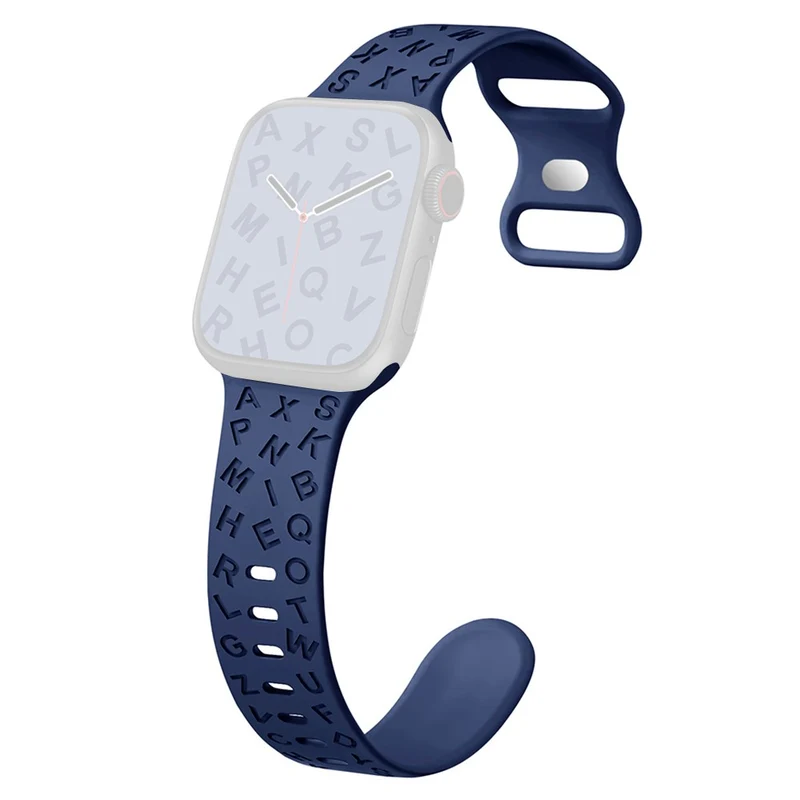 Apple Watch Series 49mm - 45mm - 44mm - 42mm Universal Silicone Watch Strap