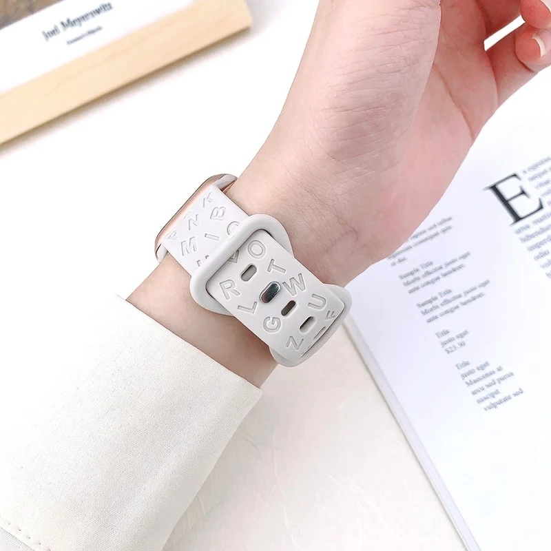 Apple Watch Series 49mm - 45mm - 44mm - 42mm Universal Silicone Watch Strap