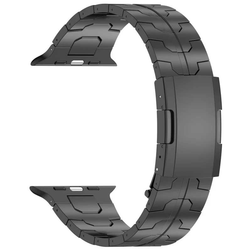 Apple Watch 49mm / 45mm / 44mm / 42mm Metal Strap with Tortoise Buckle