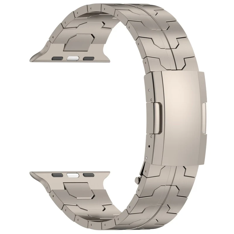 Apple Watch 49mm / 45mm / 44mm / 42mm Metal Strap with Tortoise Buckle