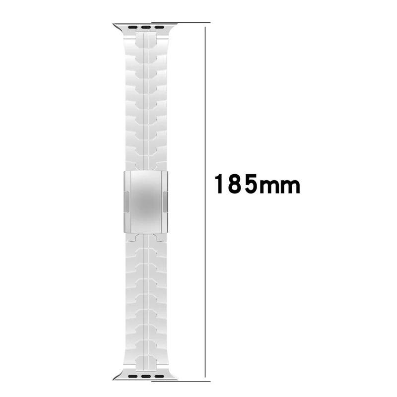 Apple Watch 49mm / 45mm / 44mm / 42mm Metal Strap with Tortoise Buckle
