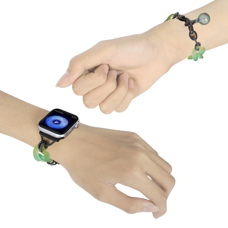 Apple Watch 49mm / 45mm / 44mm / 42mm Resin Bracelet Strap