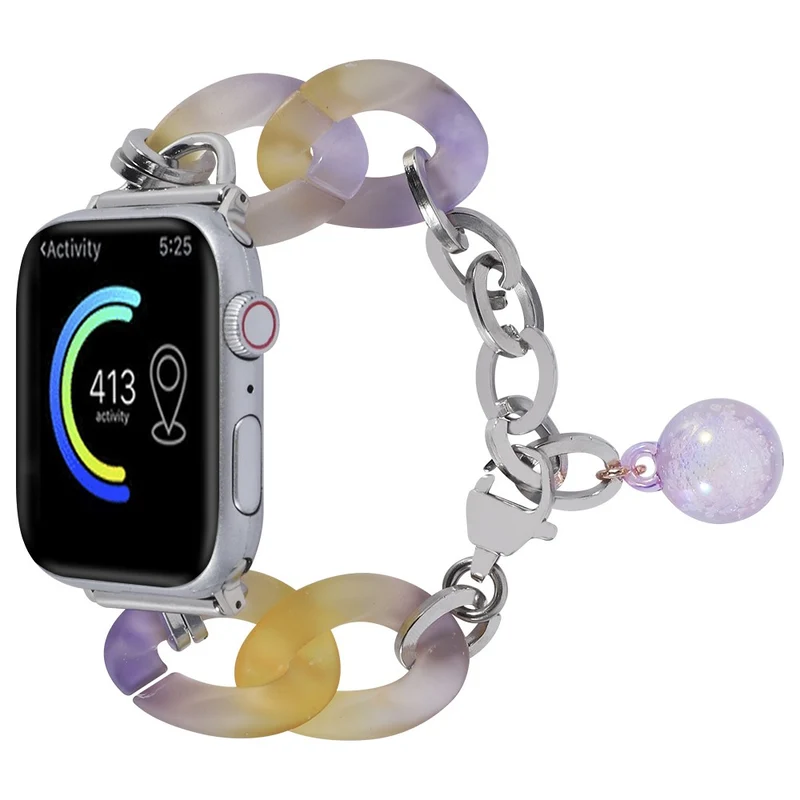 Apple Watch 49mm / 45mm / 44mm / 42mm Resin Bracelet Strap