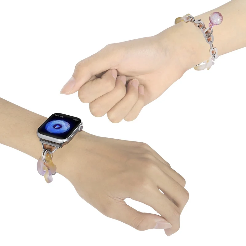 Apple Watch 49mm / 45mm / 44mm / 42mm Resin Bracelet Strap