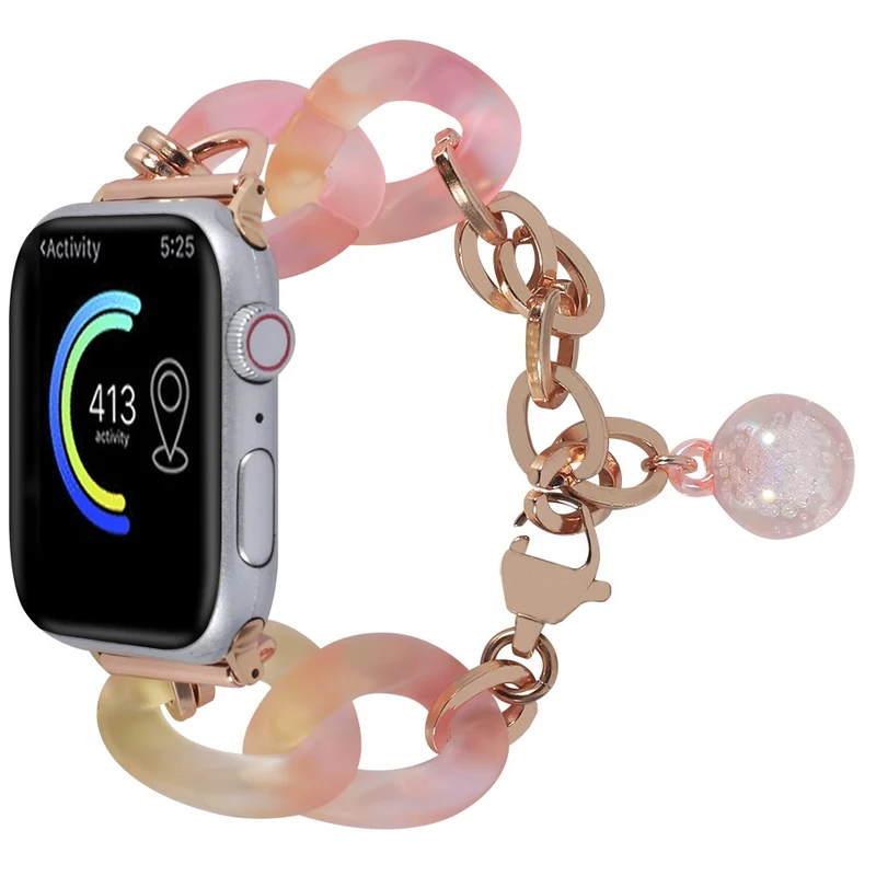 Apple Watch 49mm / 45mm / 44mm / 42mm Resin Bracelet Strap