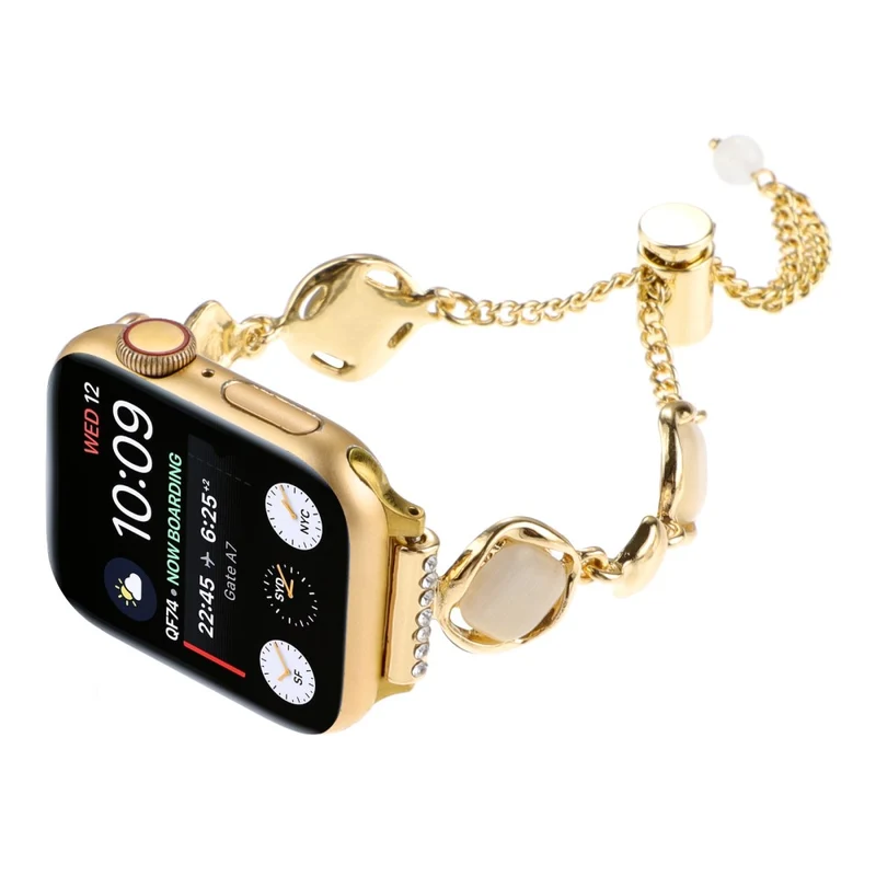 Apple Watch 49mm / 45mm / 44mm / 42mm Metal Chain Watch Band