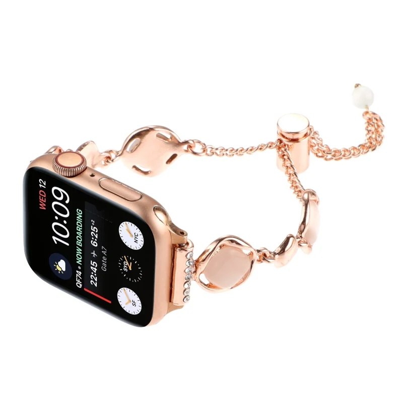 Apple Watch 49mm / 45mm / 44mm / 42mm Metal Chain Watch Band