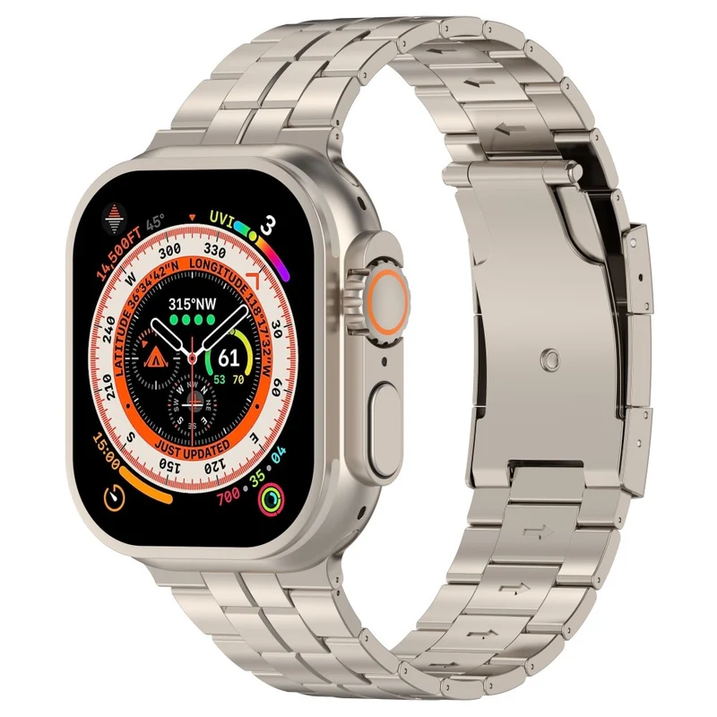 Titanium Steel Band Apple Watch 49mm / 45mm / 44mm / 42mmm Strap