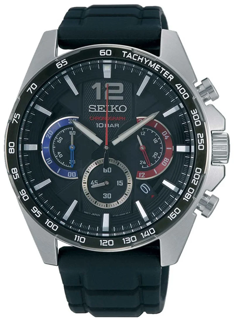 Seiko Conceptual SSB347P1 Herrenuhr • Tachymeter • 10 Bar Wasserdicht