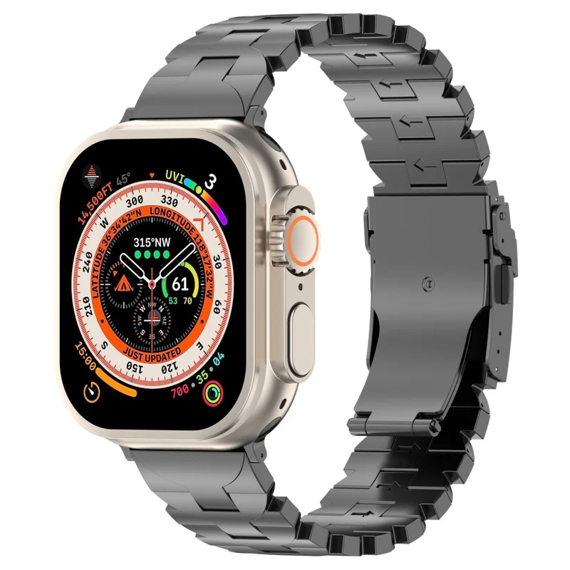 Apple Watch 49mm / 45mm / 44mm / 42mm Wrist Strap - Titanium