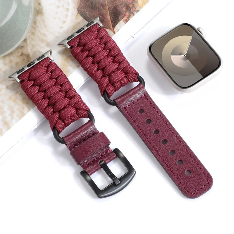 Apple Watch 49mm / 45mm / 44mm / 42mm Genuine Cow Watch Band