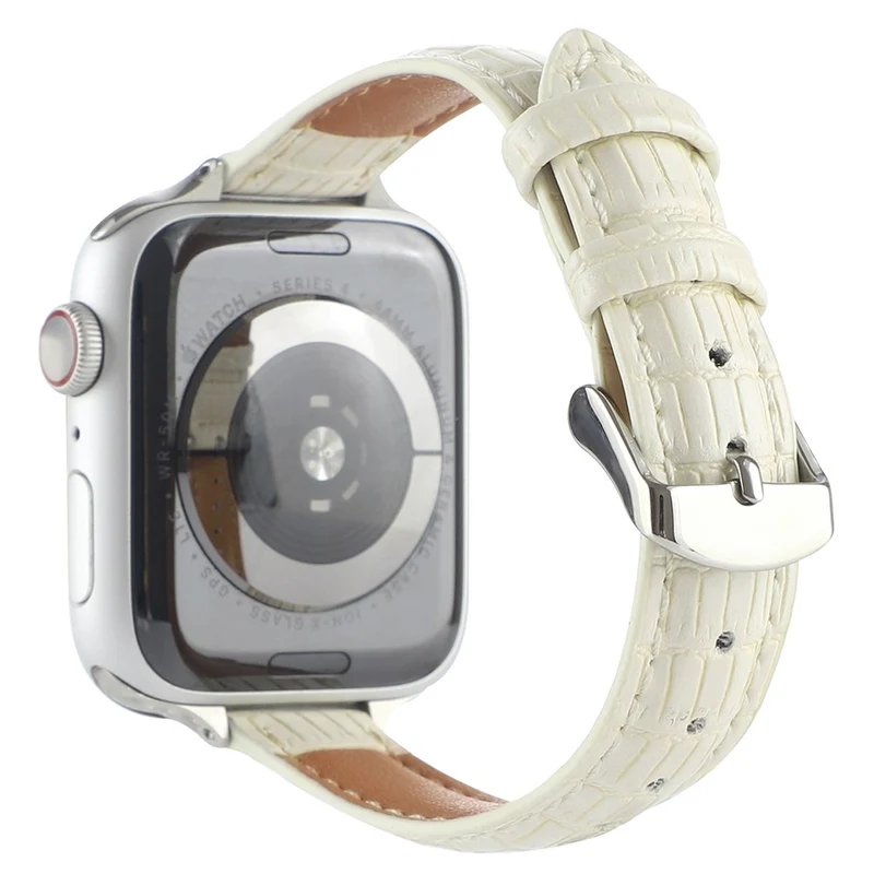 Crocodile Texture Strap Apple Watch 49mm / 45mm / 44mm / 42mm Leather Band
