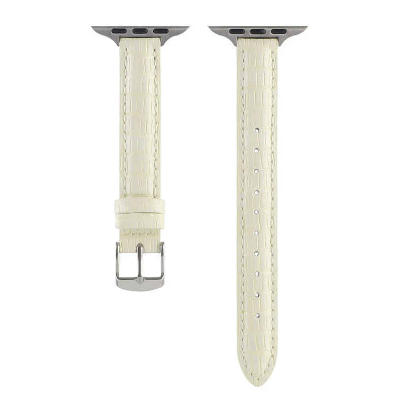 Crocodile Texture Strap Apple Watch 49mm / 45mm / 44mm / 42mm Leather Band