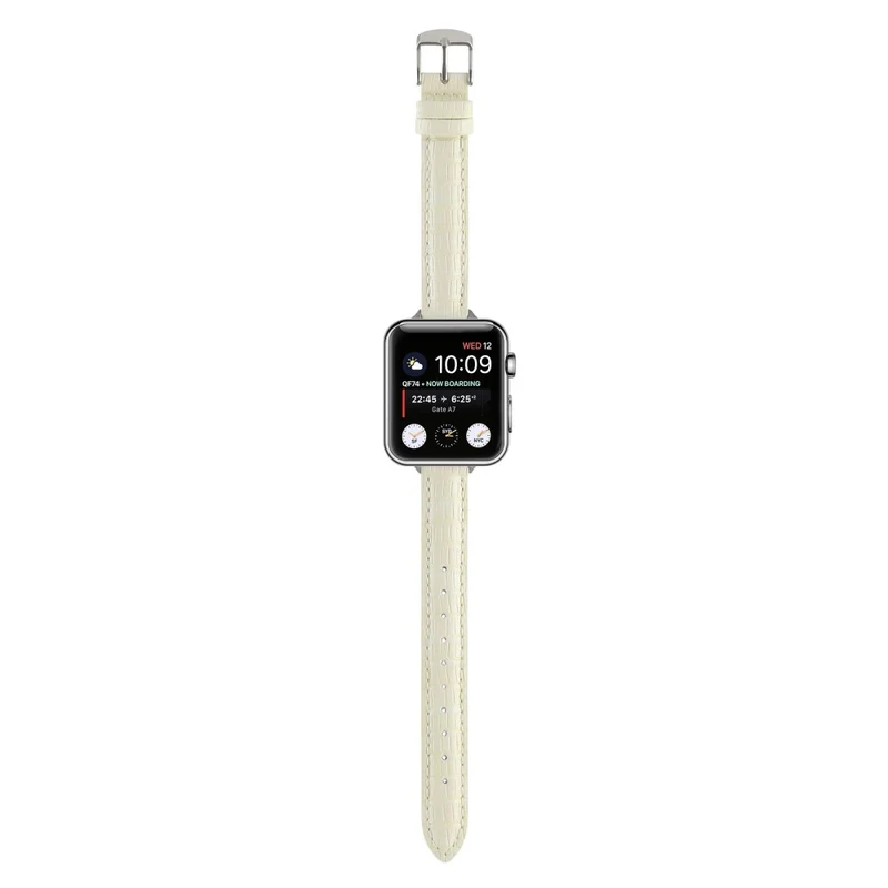 Crocodile Texture Strap Apple Watch 49mm / 45mm / 44mm / 42mm Leather Band