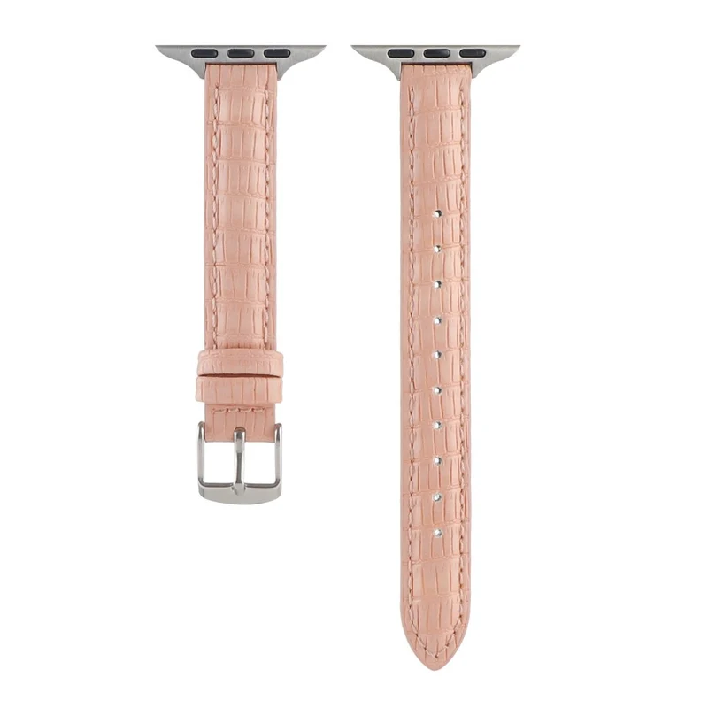 Crocodile Texture Strap Apple Watch 49mm / 45mm / 44mm / 42mm Leather Band