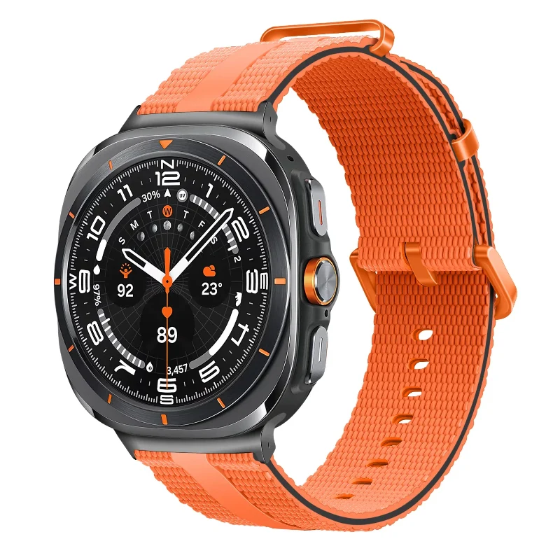 Samsung Galaxy Watch Ultra 2 Silikon Active Armband (Orange)