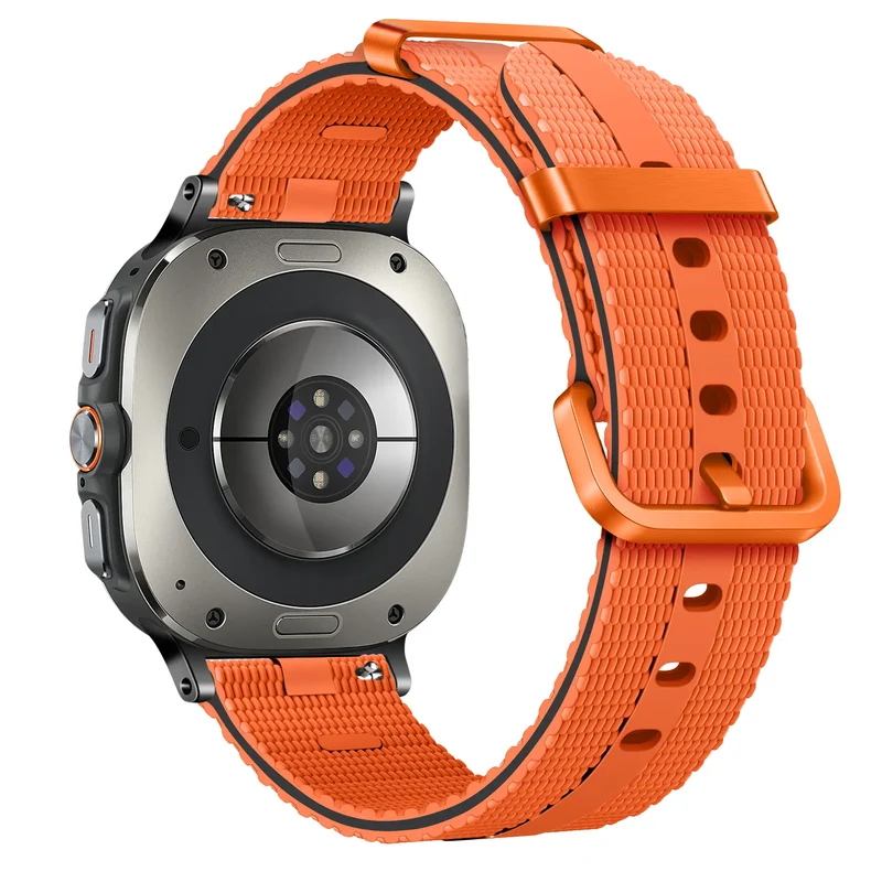 Samsung Galaxy Watch Ultra 2 Silikon Active Armband (Orange)
