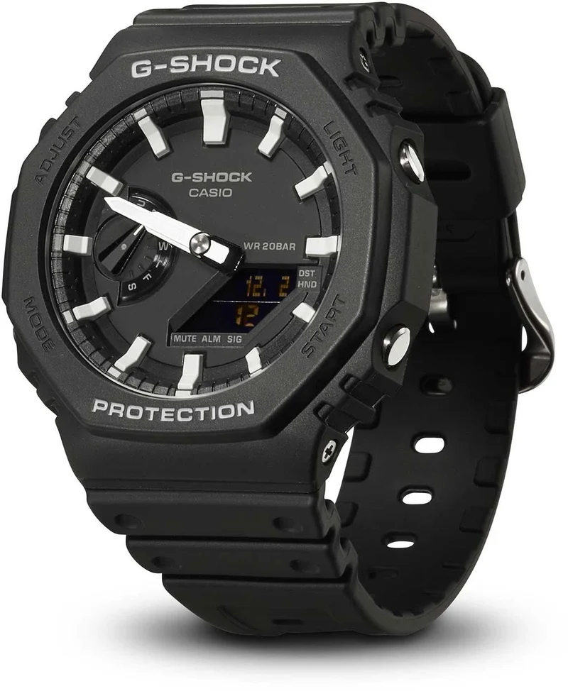 Casio G-Shock GA-2100-1AER Herrenuhr • Extreme Stoßfestigkeit • Kultuhr