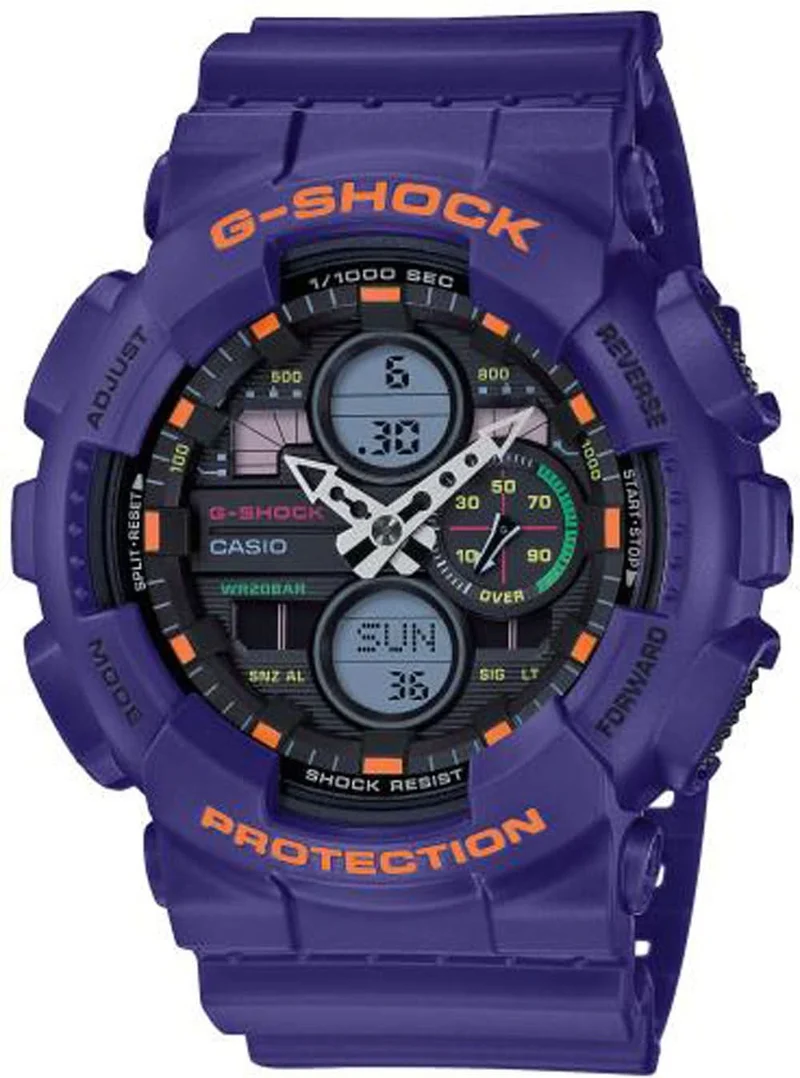 Casio G-Shock GA-140-6AER Herrenuhr • Extreme Stoßfestigkeit • 20 Bar Wasserdichtigkeit