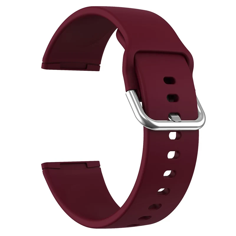 KALEBOL KLB-SXKGJ-001 Fitbit Versa 3 / 4 / Sense / Sense 2 Silicone Watch Bands Soft Strap Replacement