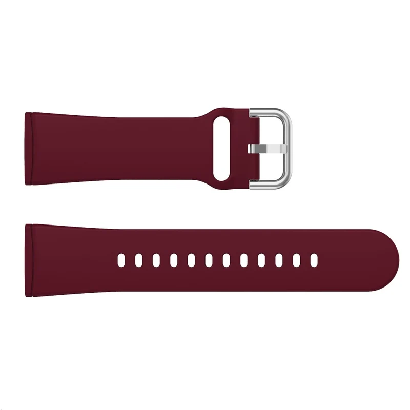 KALEBOL KLB-SXKGJ-001 Fitbit Versa 3 / 4 / Sense / Sense 2 Silicone Watch Bands Soft Strap Replacement