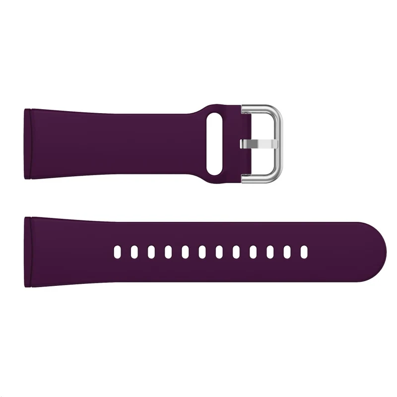 KALEBOL KLB-SXKGJ-001 Fitbit Versa 3 / 4 / Sense / Sense 2 Silicone Watch Bands Soft Strap Replacement