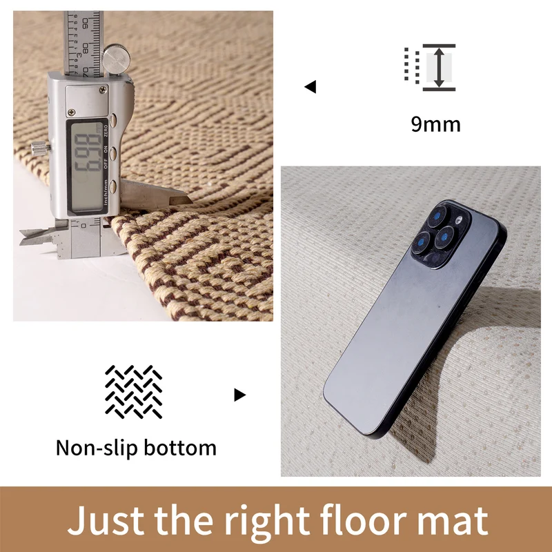 Geometrisch gemusterter Teppich