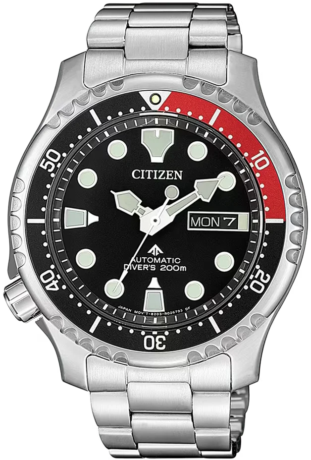 Citizen Promaster Mechanical Diver NY0085-86EC Herren Uhr • Automatik Uhrwerk • Tages- & Datumsanzeige