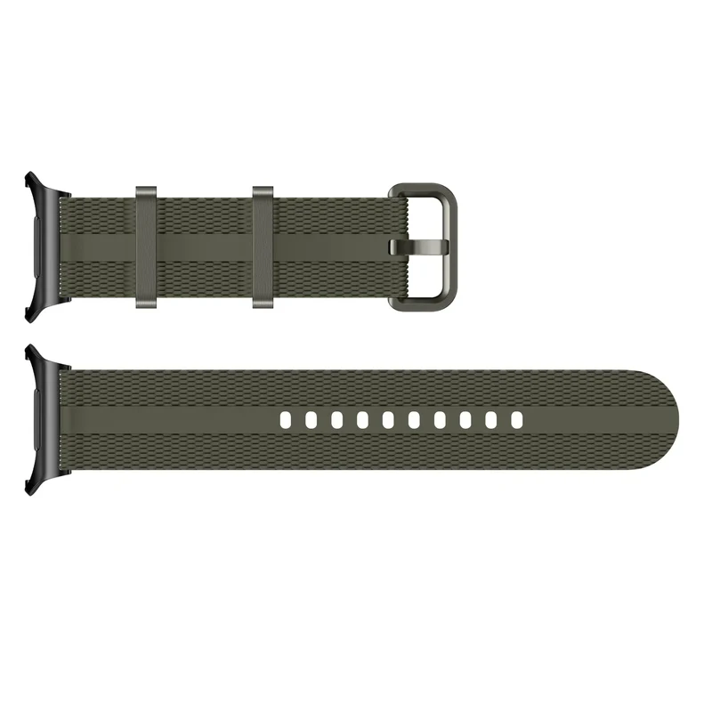 Samsung Galaxy Watch Ultra Silikon Active Armband (Armeegrün)