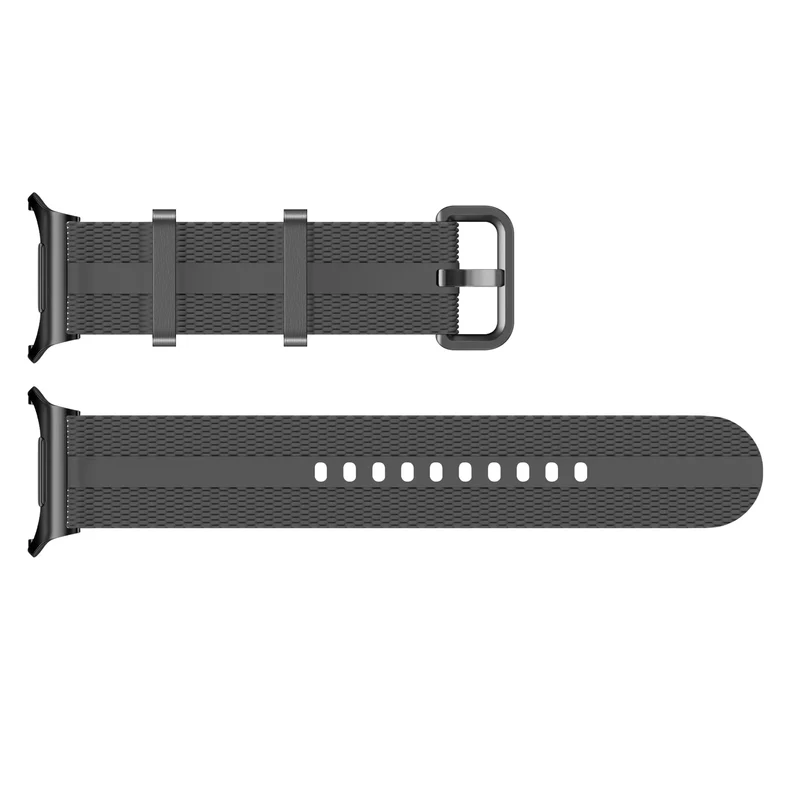 Samsung Galaxy Watch Ultra 2 Silikon Active Armband (Hellgrau/Orange)