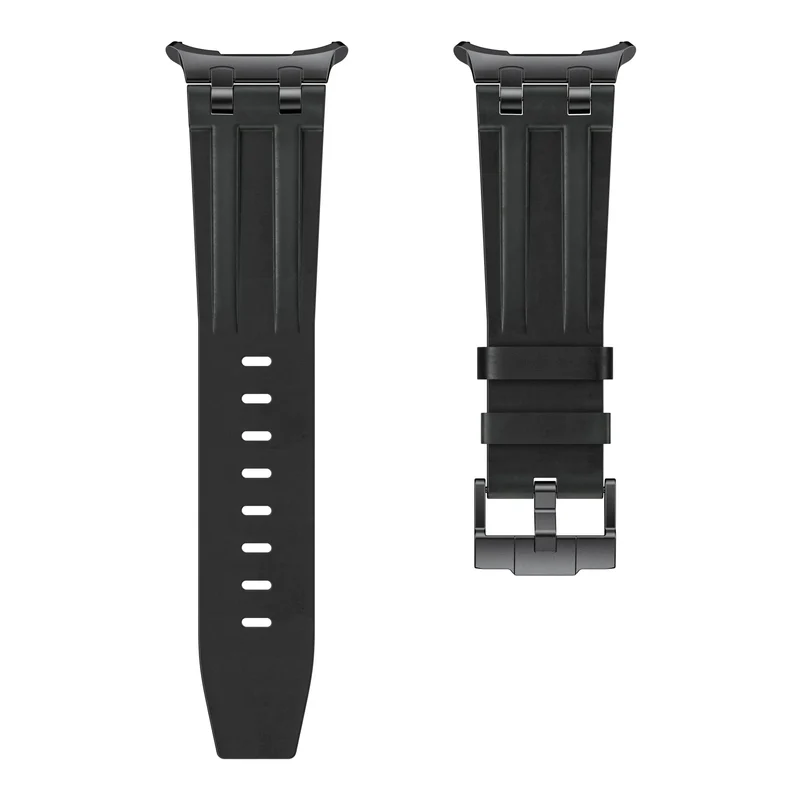 Samsung Galaxy Watch Ultra 2 Solides Lederarmband (Schwarz)