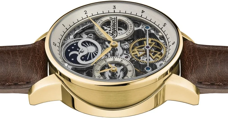 Ingersoll Jazz I07704 Herrenuhr • Automatik • Vintage-Stil