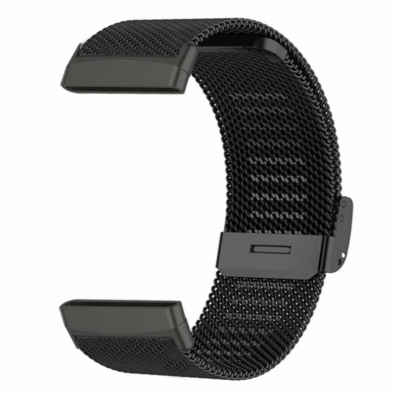 Fitbit Versa 4 / Versa 3 / Sense 2 / Sense Watch Band Replacement Stainless Steel Wrist Band