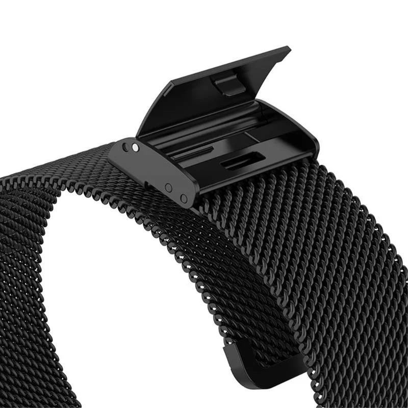 Fitbit Versa 4 / Versa 3 / Sense 2 / Sense Watch Band Replacement Stainless Steel Wrist Band
