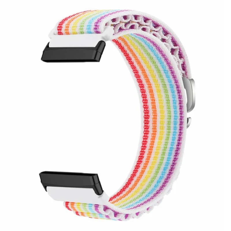 Fitbit Versa 4 / Versa 3 / Sense 2 / Sense Watch Band Nylon Adjustable Wrist Strap