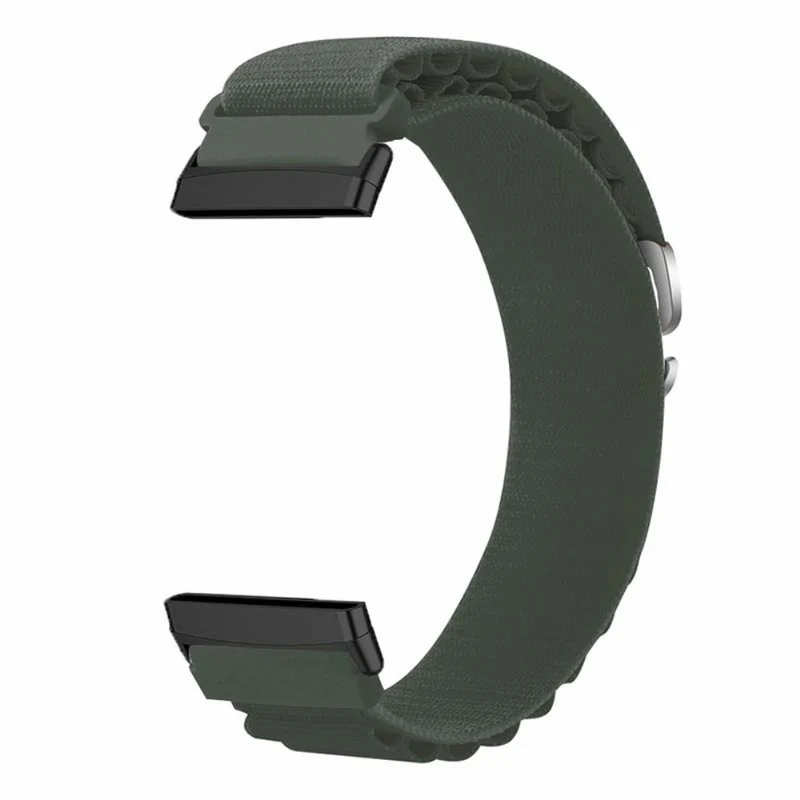 Fitbit Versa 4 / Versa 3 / Sense 2 / Sense Watch Band Nylon Adjustable Wrist Strap