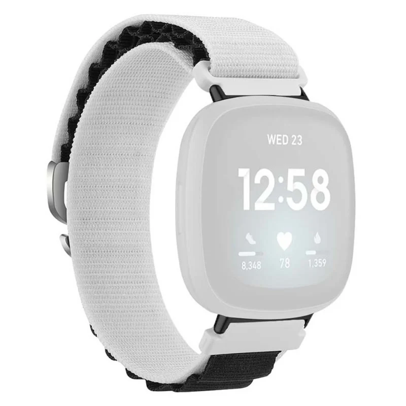 Fitbit Versa 4 / Versa 3 / Sense 2 / Sense Watch Band Nylon Adjustable Wrist Strap