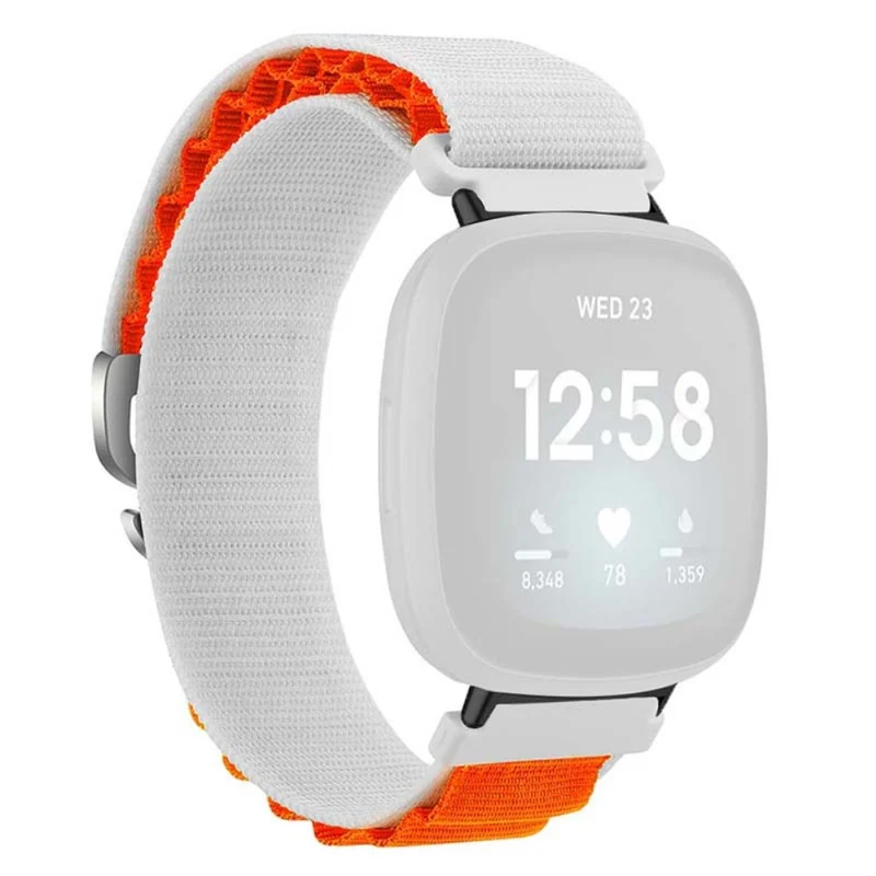 Fitbit Versa 4 / Versa 3 / Sense 2 / Sense Watch Band Nylon Adjustable Wrist Strap