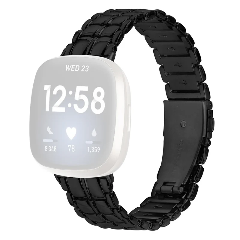 Watch Strap for Fitbit Versa 3 / Sense Smartwatch Metal Bracelet Wrist Band