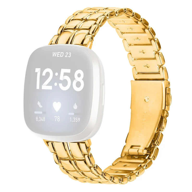Watch Strap for Fitbit Versa 3 / Sense Smartwatch Metal Bracelet Wrist Band