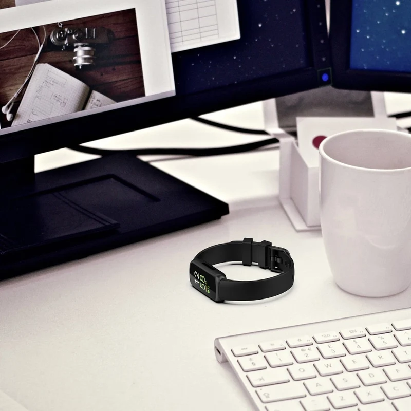 Fitbit Inspire 3 Silicone Watch Bands Soft Replacement Strap, Size: S