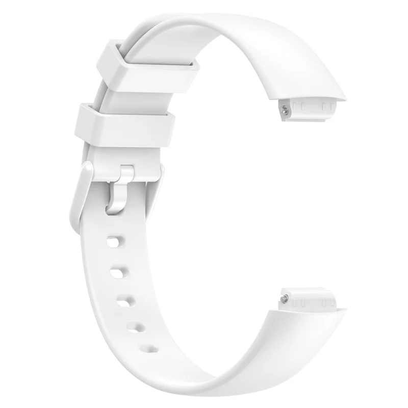 Fitbit Inspire 3 Silicone Wristband Sports Watch Strap, Size: L