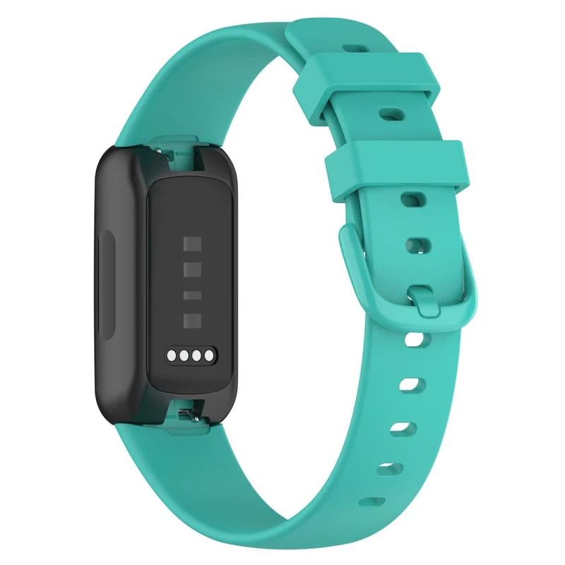 Fitbit Inspire 3 Silicone Wristband Sports Watch Strap, Size: L