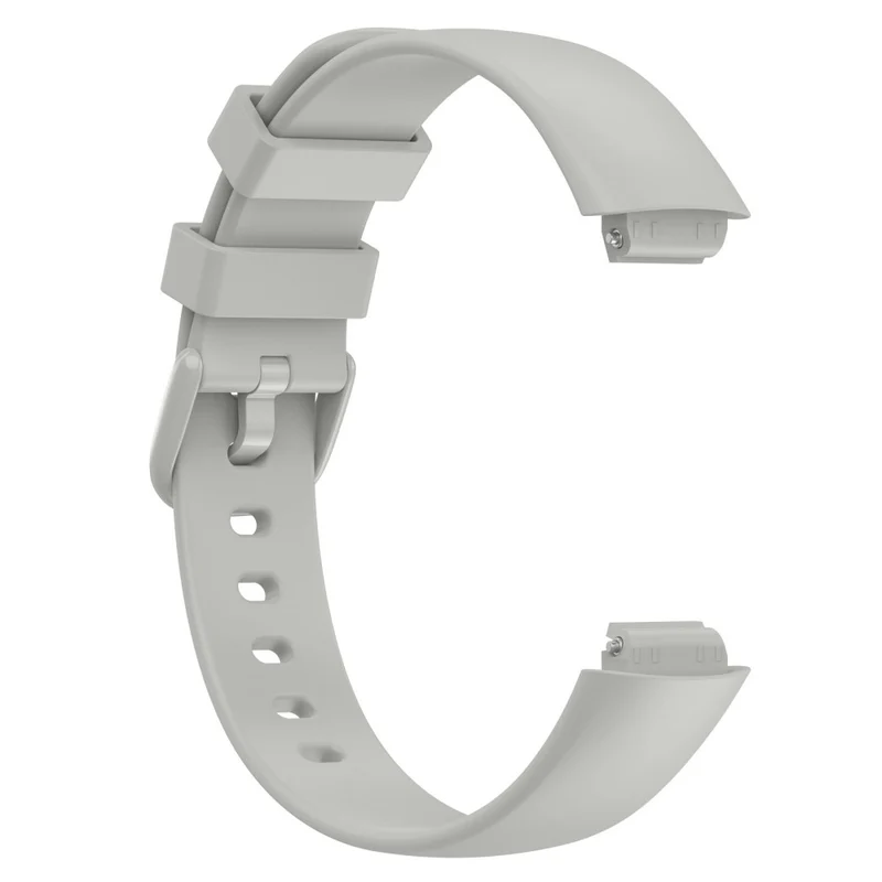 Fitbit Inspire 3 Silicone Wristband Sports Watch Strap, Size: L