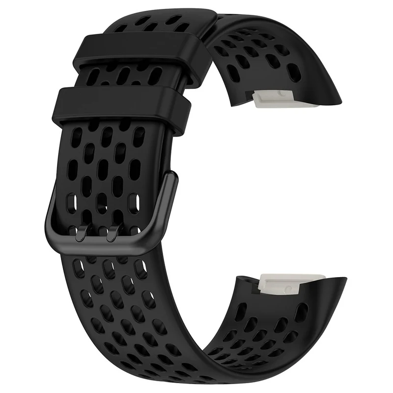 Fitbit Charge 6 / Charge 5 Replacement Wrist Band Breathable Silicone Smartwatch Strap
