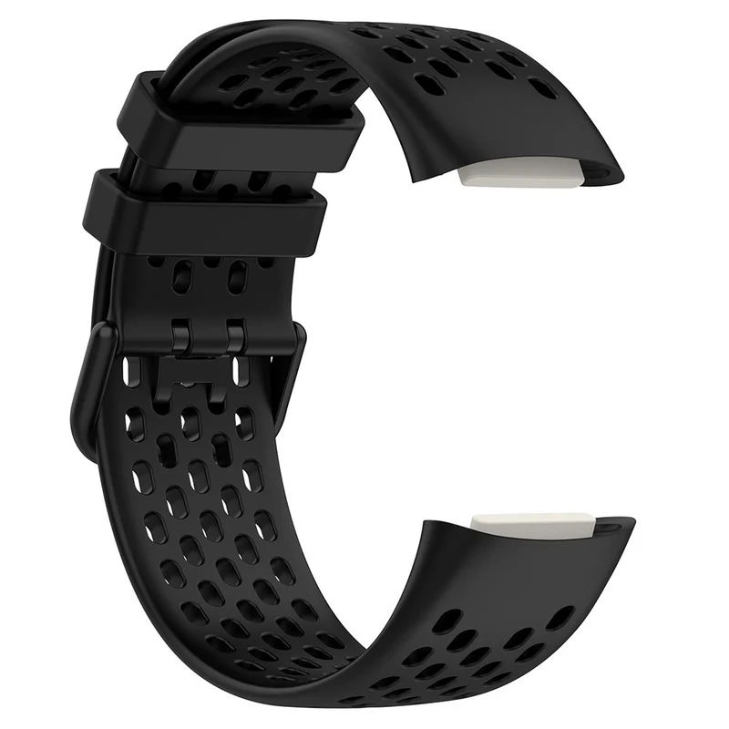 Fitbit Charge 6 / Charge 5 Replacement Wrist Band Breathable Silicone Smartwatch Strap