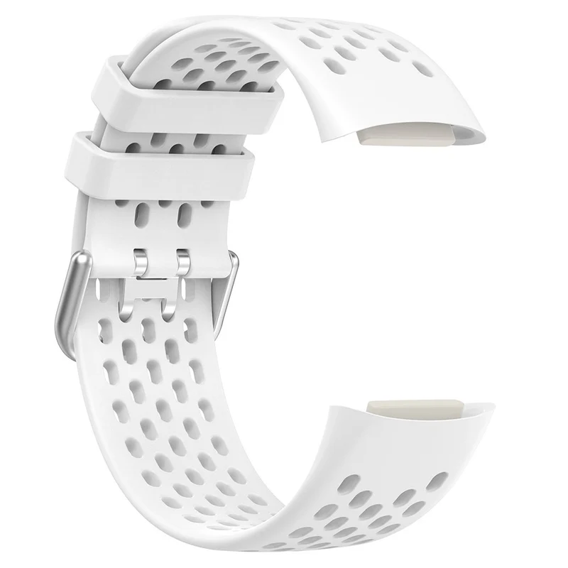 Fitbit Charge 6 / Charge 5 Replacement Wrist Band Breathable Silicone Smartwatch Strap