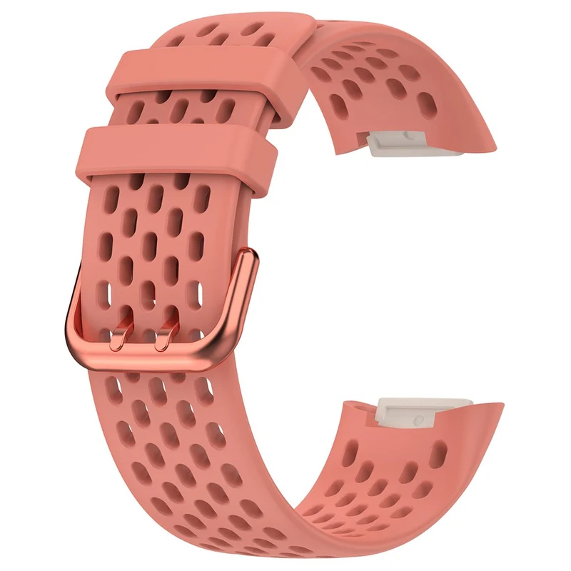 Fitbit Charge 6 / Charge 5 Replacement Wrist Band Breathable Silicone Smartwatch Strap