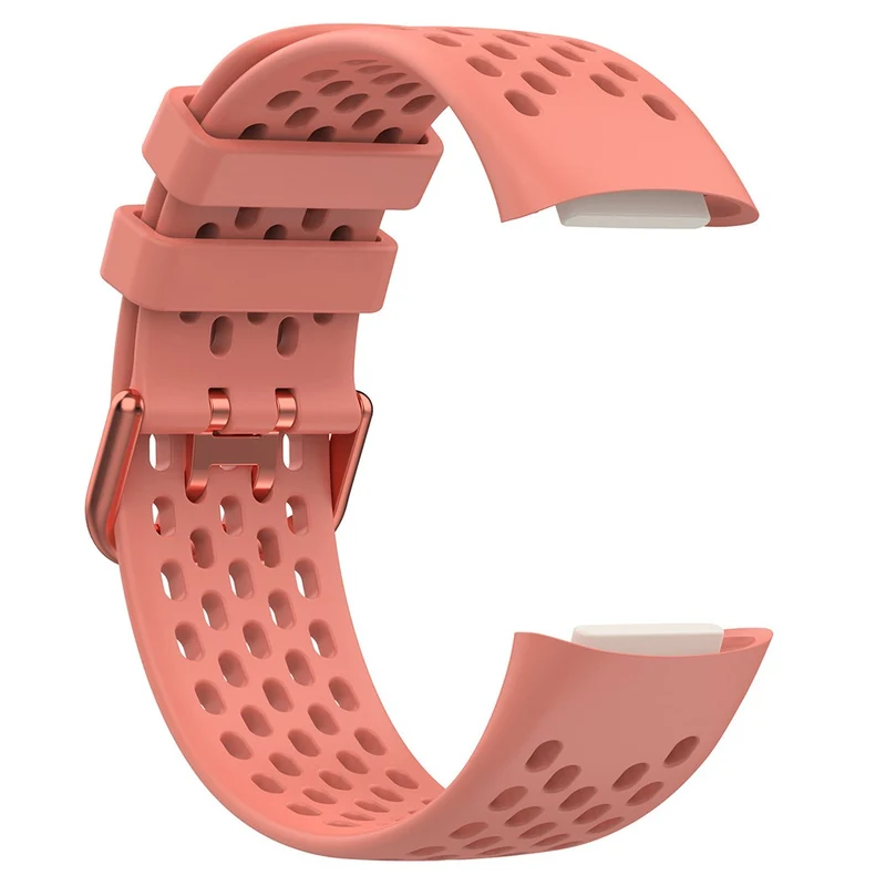 Fitbit Charge 6 / Charge 5 Replacement Wrist Band Breathable Silicone Smartwatch Strap