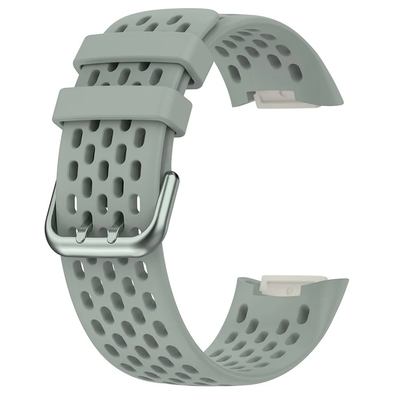 Fitbit Charge 6 / Charge 5 Replacement Wrist Band Breathable Silicone Smartwatch Strap